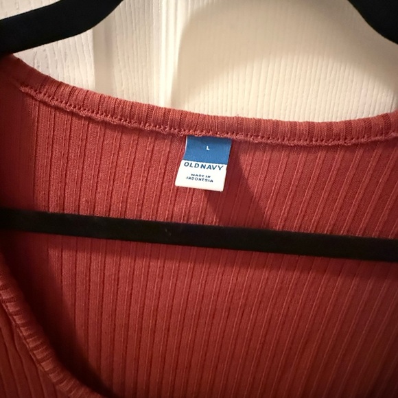 Old Navy Terracotta Ribbed Dress NWOT - Picture 2 of 3